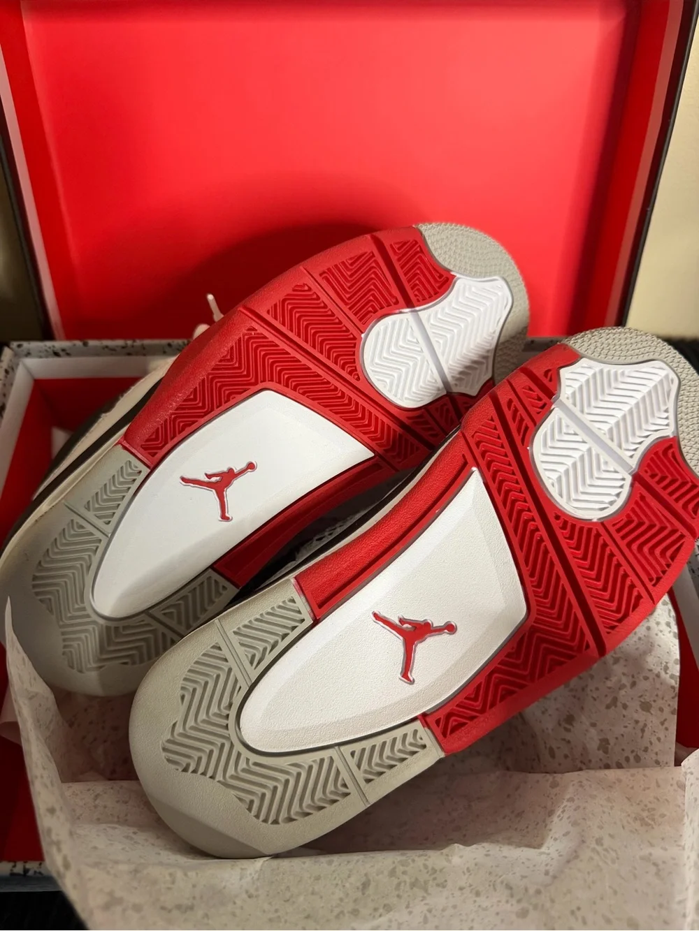 Jordan Air Jordan 4 Retro (GS) Box Label - Black and White